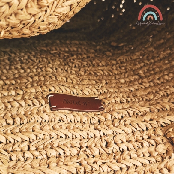 New! J. Crew Malta Handwoven Straw Bucket Tote NWOT - Picture 13 of 15